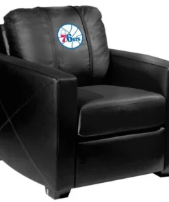 Dreamseat Silver Club Chair with Philadelphia 76ers Primary