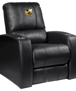 Dreamseat Home Theater Recliner with Georgia Tech Yellow Jackets Buzz Logo