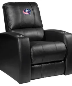 Dreamseat Home Theater Recliner with Columbus Blue Jackets Logo