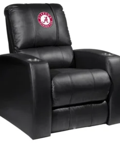 Dreamseat Home Theater Recliner with Alabama Crimson Tide Logo