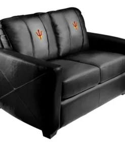 Dreamseat Silver Loveseat with Arizona State Sundevils Logo
