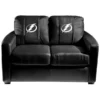 Dreamseat Silver Loveseat with Tampa Bay Lightning Logo