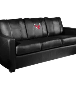 Dreamseat Silver Sofa with Eastern Washington Eagles Solo