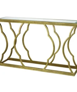 Elk Home Metal Cloud Console Table