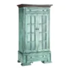 Elk Home Hartford Cabinet - Tall Blue