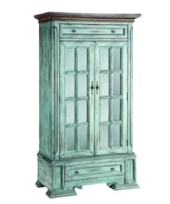 Elk Home Hartford Cabinet - Tall Blue