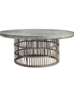 Elk Home 40 W, 15 H, Waxed Concrete