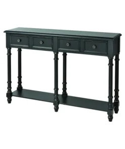 Elk Home Hager Console Table - Antique Black