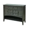 Elk Home Hartford Cabinet - Short Brown