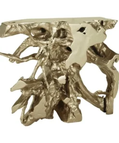 Elk Home Yava Console Table - Gold