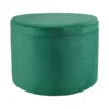 Elk Home Linder Ottoman - Emerald