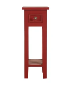 Elk Home Sutter Accent Table - Bolero Red