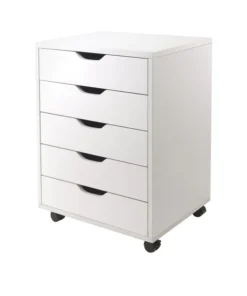 Winsome Wood CABINET WHIT WOOD 5SHELV