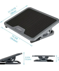 Eureka Ergonomics Adjustable Foot Rest Gray