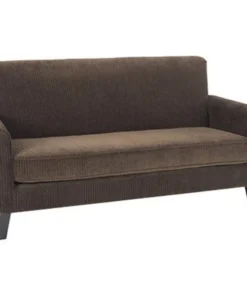 Ave 6 Loveseat, 34-1/2" x 34-1/2", Upholstery Color: Coffee