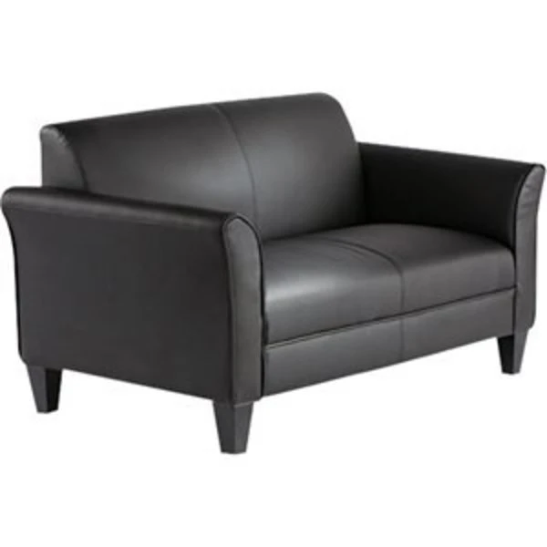 Alera Loveseat, 31-1/2" x 32", Upholstery Color: Black - Image 2