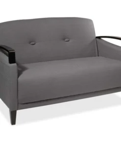 Ave 6 Loveseat, 29-1/2" x 32", Upholstery Color: Charcoal