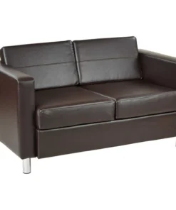 Ave 6 Loveseat, 30-1/2" x 29-1/2", Upholstery Color: Espresso