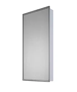 Ketcham 18" x 42" Euroline Surface Mounted SS Framed Medicine Cabinet