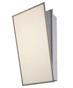 Ketcham 16" x 30" Accessible Surface Mounted SS Framed Medicine Cabinet