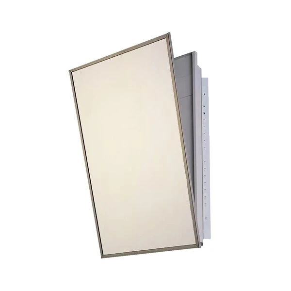 Ketcham 16" x 26" Accessible Recessed Mounted SS Framed Medicine Cabinet