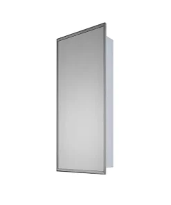 Ketcham 16" x 36" Deluxe Surface Mounted SS Framed Medicine Cabinet