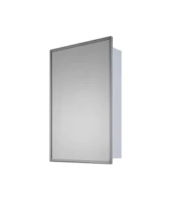 Ketcham 20" x 30" Deluxe Surface Mounted SS Framed Medicine Cabinet