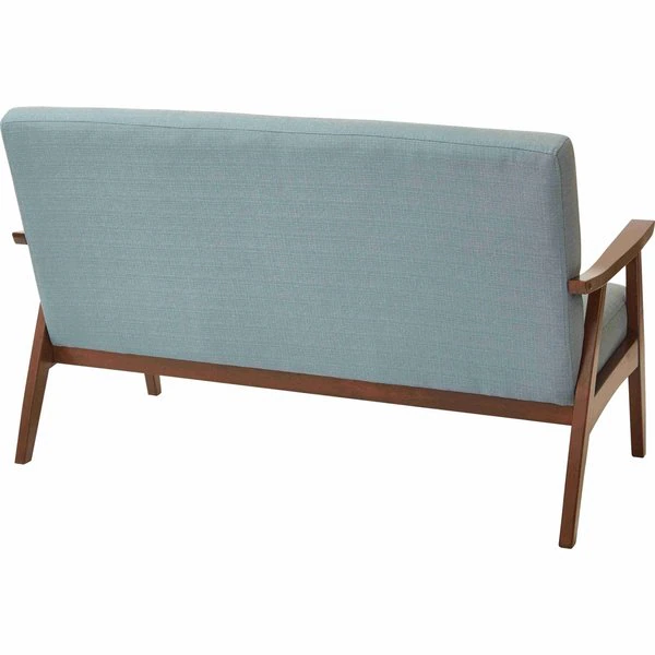 Ave 6 Davis Loveseat, Klein, Sea Fabric, 29" x 32" - Image 2