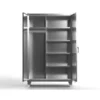 Strong Hold Steel Wardrobe Cabinet, 48" W, 78" H