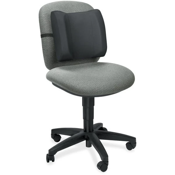 Fellowes Backrest, Fabric/Foam/Nylon Black - Image 2