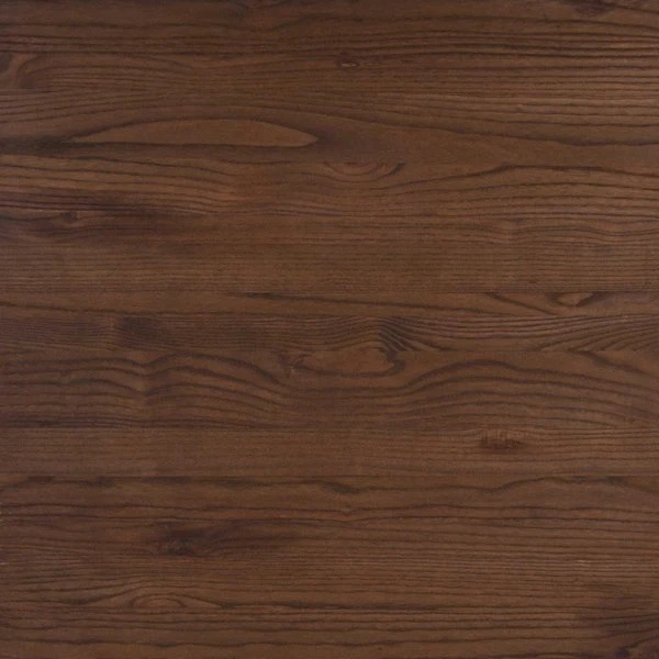 Flash Furniture Square Chair, Sq Indoor Table, Black Metal, 23.5", 23.5" W, 23.5" L, 30.25" H, Wood Top, Wood Grain - Image 5