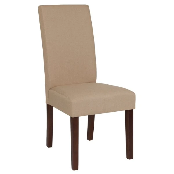 Flash Furniture Accent Chair, 21-1/2" x 40", Upholstery Color: Beige, Series: Greenwich - Image 5