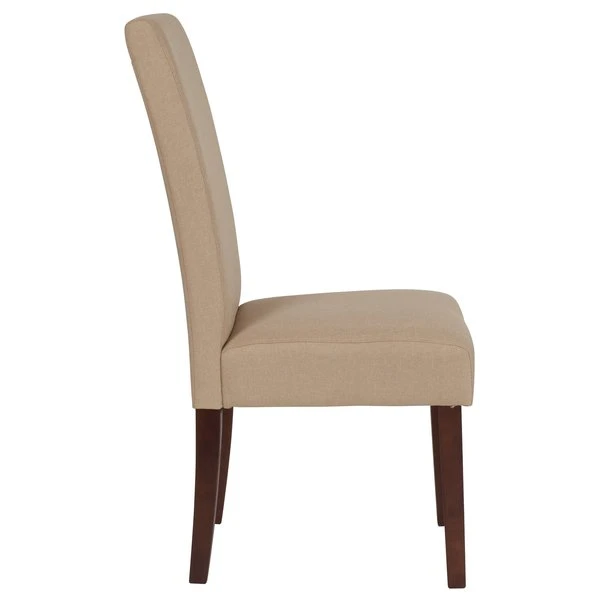 Flash Furniture Accent Chair, 21-1/2" x 40", Upholstery Color: Beige, Series: Greenwich - Image 2