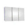 Ketcham 48" x 30" Surface Mounted Polished Edge Tri-View Medicine Cabinet