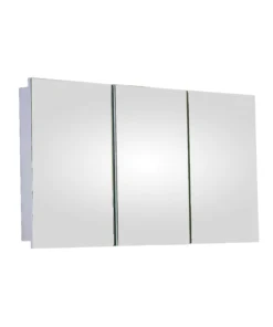 Ketcham 48" x 30" Surface Mounted Polished Edge Tri-View Medicine Cabinet