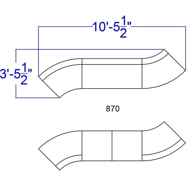 Flash Furniture 7 pcs. Living Room Set, 25-1/4" to 41-1/2" x 27", Upholstery Color: White - Image 6