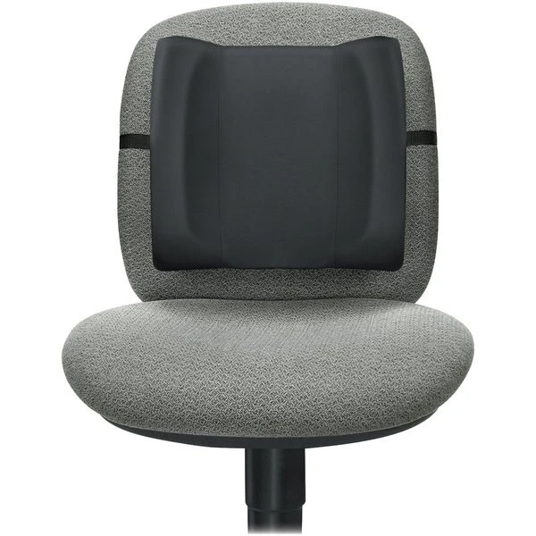 Fellowes Backrest, Fabric/Foam/Nylon Black - Image 3