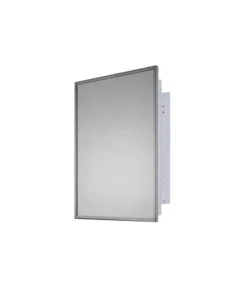 Ketcham 16" x 22" Deluxe Recessed Mounted SS Framed Medicine Cabinet