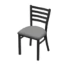 Holland Bar Stool Co. 400 Jackie 18" Chair with Black Wrinkle Finish and Graph Alpine Seat