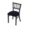 Holland Bar Stool Co. 610 Contessa 18" Chair with Black Wrinkle Finish and Canter Twilight Seat