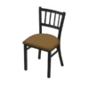 Holland Bar Stool Co. 610 Contessa 18" Chair with Black Wrinkle Finish and Canter Saddle Seat