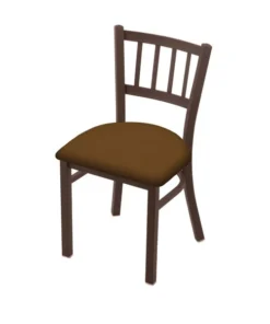 Holland Bar Stool Co. 610 Contessa 18" Chair with Bronze Finish and Canter Thatch Seat