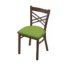 Holland Bar Stool Co. 620 Catalina 18" Chair with Bronze Finish and Canter Kiwi Green Seat