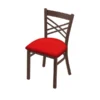 Holland Bar Stool Co. 620 Catalina 18" Chair with Bronze Finish and Canter Red Seat