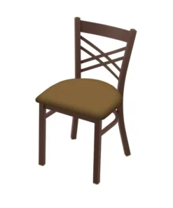 Holland Bar Stool Co. 620 Catalina 18" Chair with Bronze Finish and Canter Saddle Seat