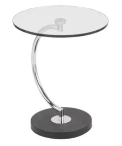 Lumisource C End Table in Glass