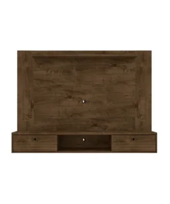 Manhattan Comfort Liberty 70.86 Floating Entertainment Center, Rustic Brown