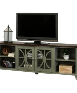 Bailey 80" TV Stand in Weathered Green
