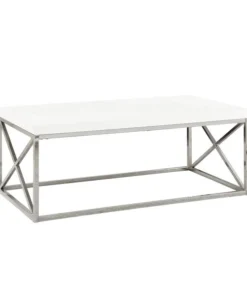 Monarch Specialties Dining Table - 48"Dia/ Brown Reclaimed Wood / Black Metal