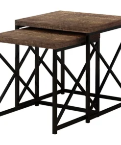 Monarch Specialties Dining Set - 5Pcs Set / Espresso Bench & 3 Side Chairs